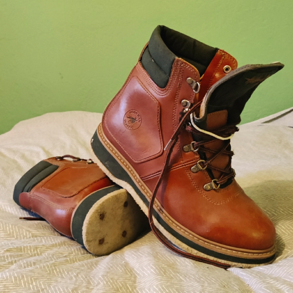 Hodgman classic studded felt sole wading boots